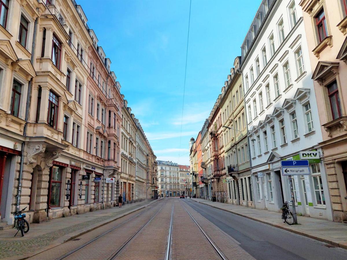 5 Min Zur Elbe, Helle Geraeumige 2-Raum-Whg, Neustadt, Top Lage Dresde Exterior foto